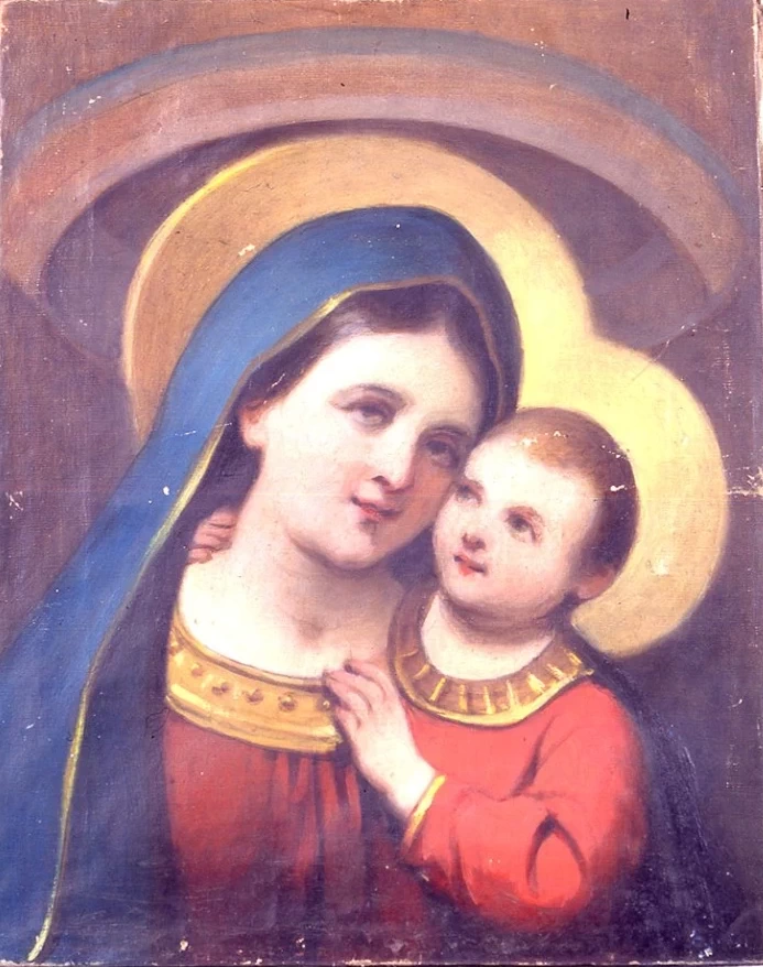A. - Madonna con Gesù Bambino